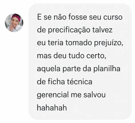 Depoimento de aluna 3