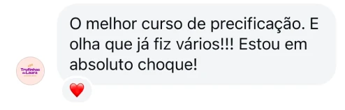 Depoimento de aluna 1